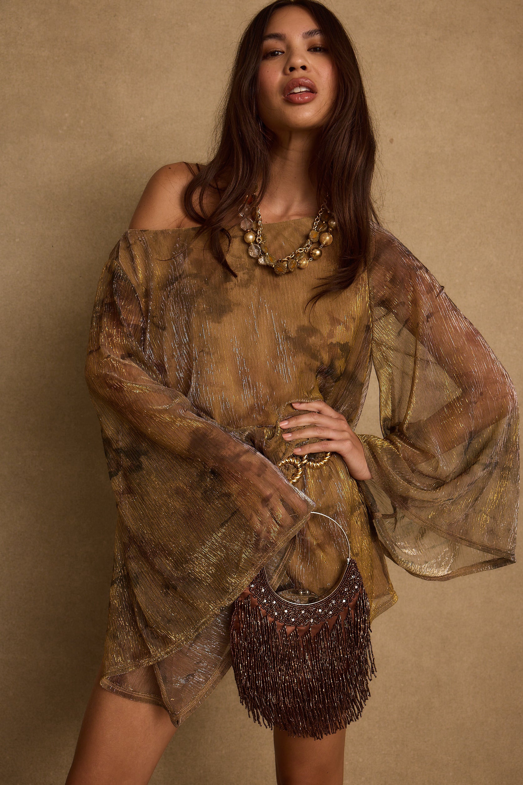 Kahlo Floral Micro Mini Dress