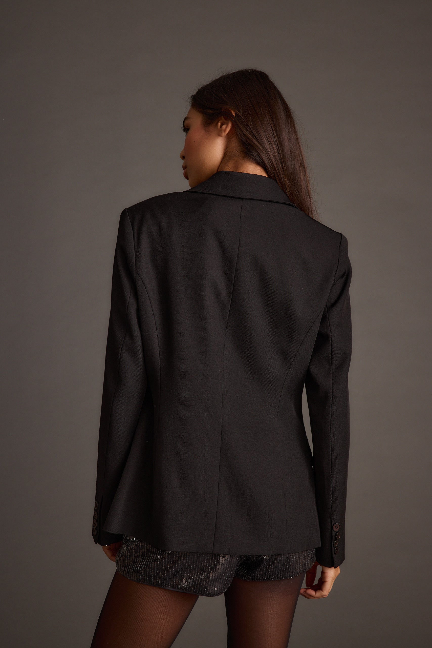 Kori Black Fitted Blazer