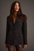Kori Black Fitted Blazer