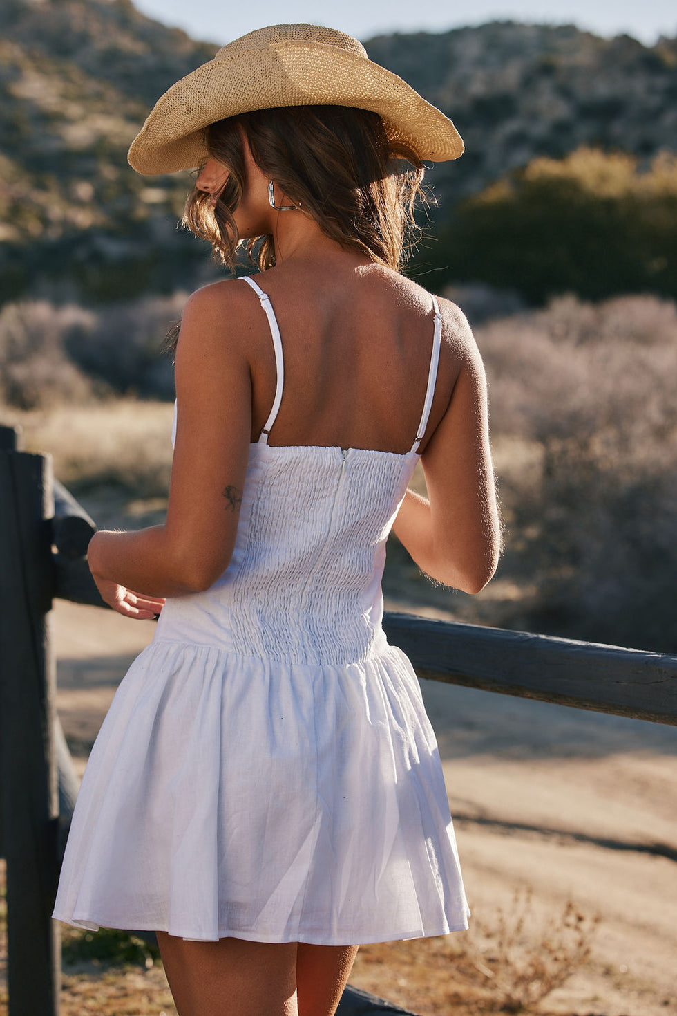 The Lana Dress in White main image 0