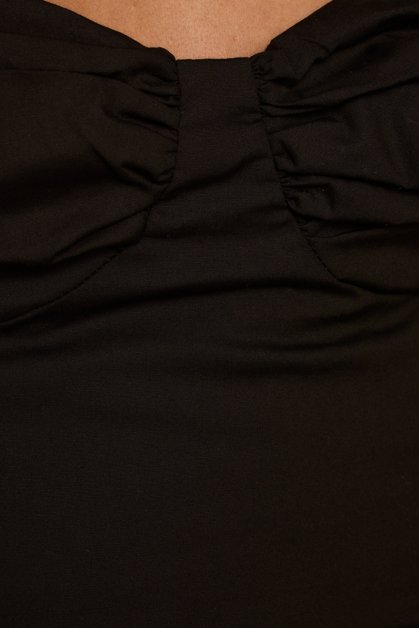 Lorelei Black Corset Top paired with complementary accessories for a polished look.