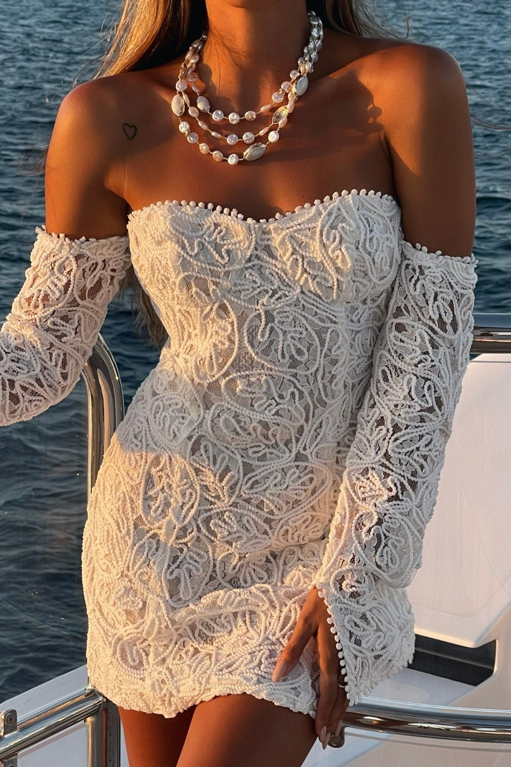 Confident in Lace Dress