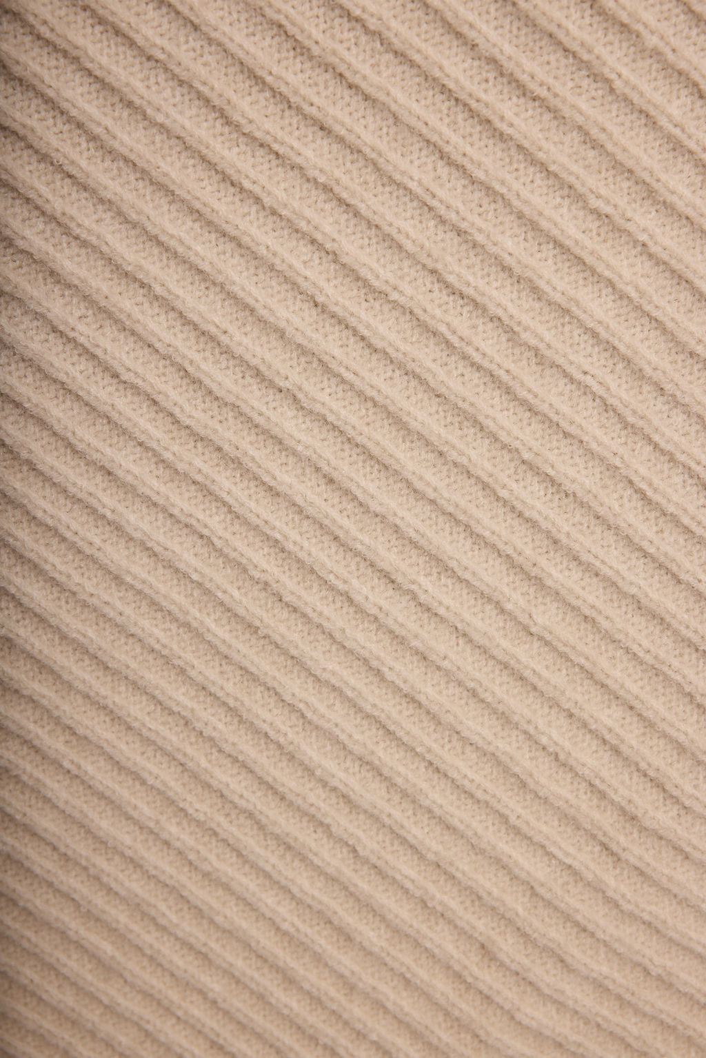 Mod Cream Asymmetrical Skirt