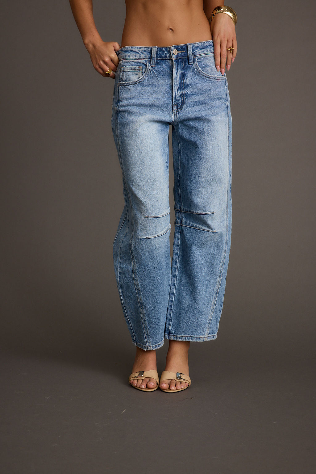 Muse Barrel Denim Jeans