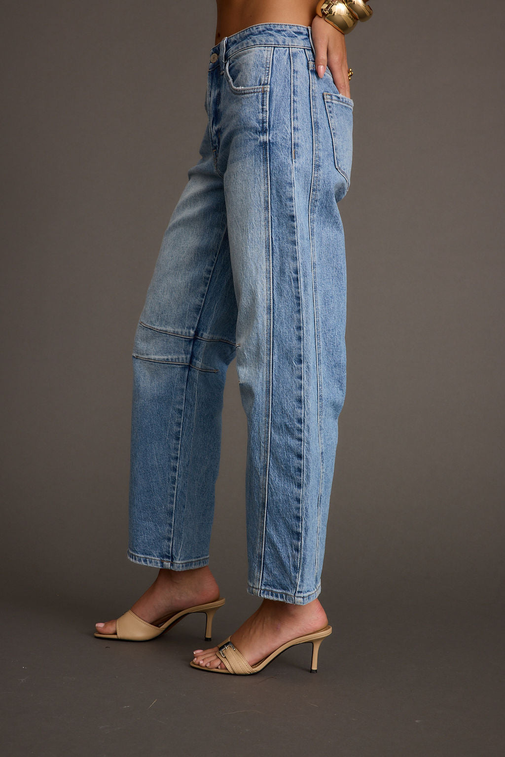 Muse Barrel Denim Jeans