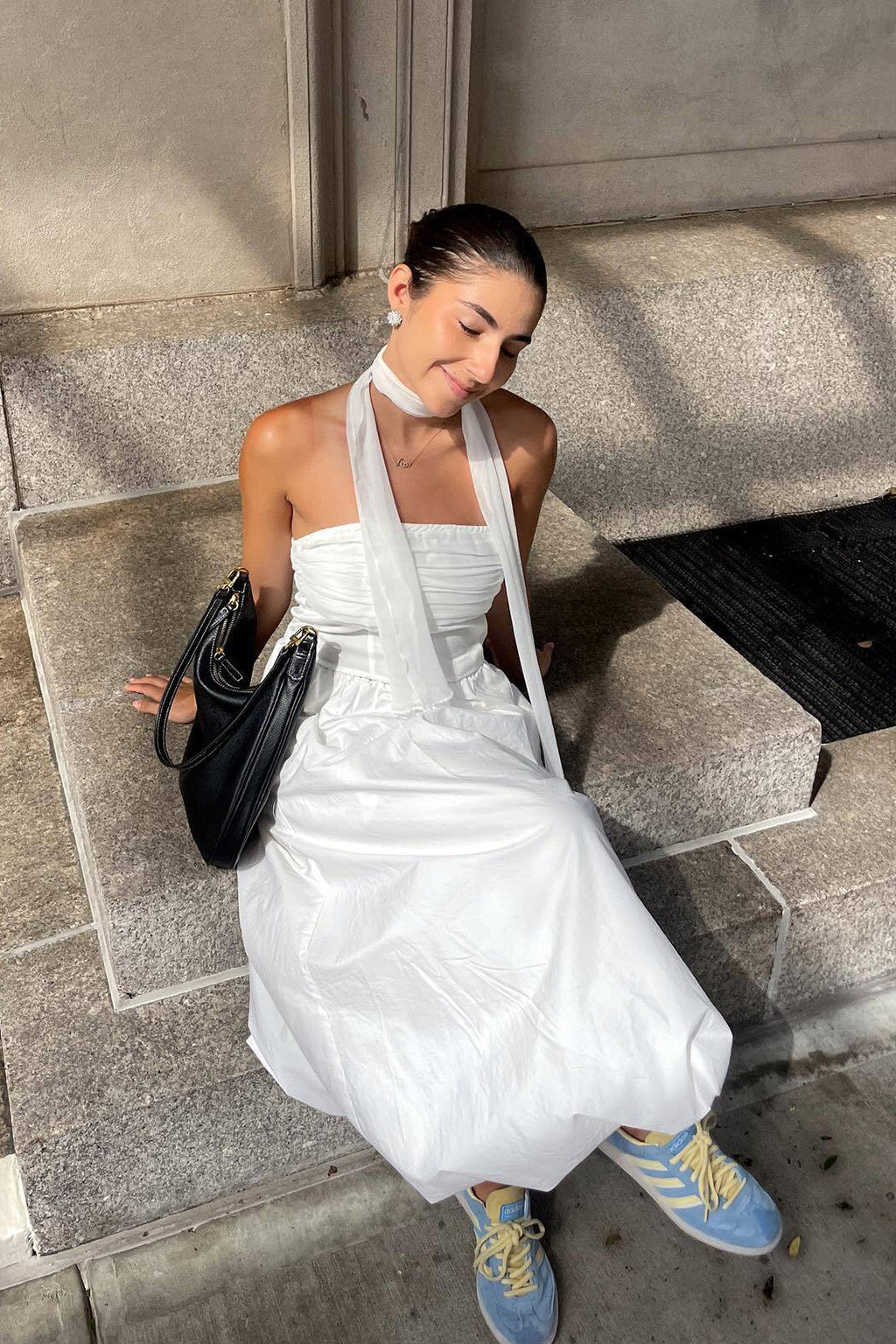 Mallorca White Strapless Top