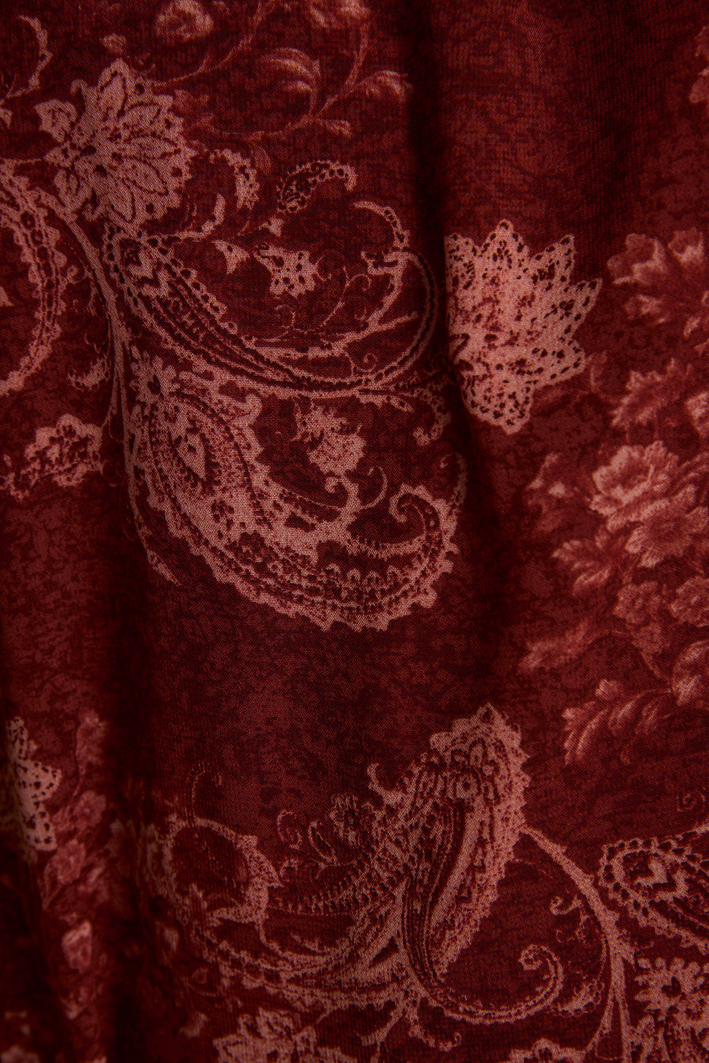 paisley-print mulberry silk dress Baroque Print Mulberry Silk Dress (Scarf Included) LIGHT GREEN / L