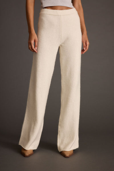 Women's Marin Ivory Sweater Pant | 12th Tribe