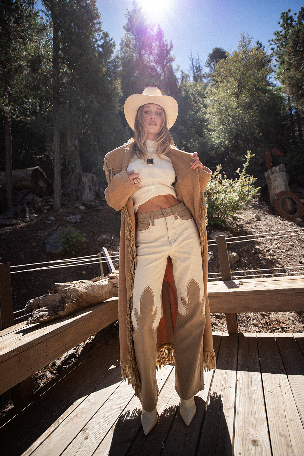 High Noon Two Tone Western Pants