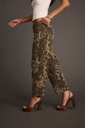 Muse Leopard Barrel Jeans