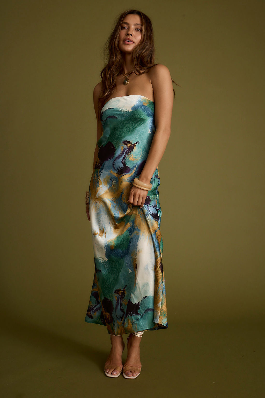 strapless watercolor print fit & flare dress Women's Strapless Floral Print Mini Dress, White With Blue Watercolor Flowers, Fit-And-Flare Silhouette