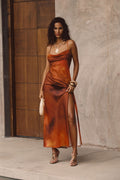 Natalia Sunset Ombre Maxi Dress