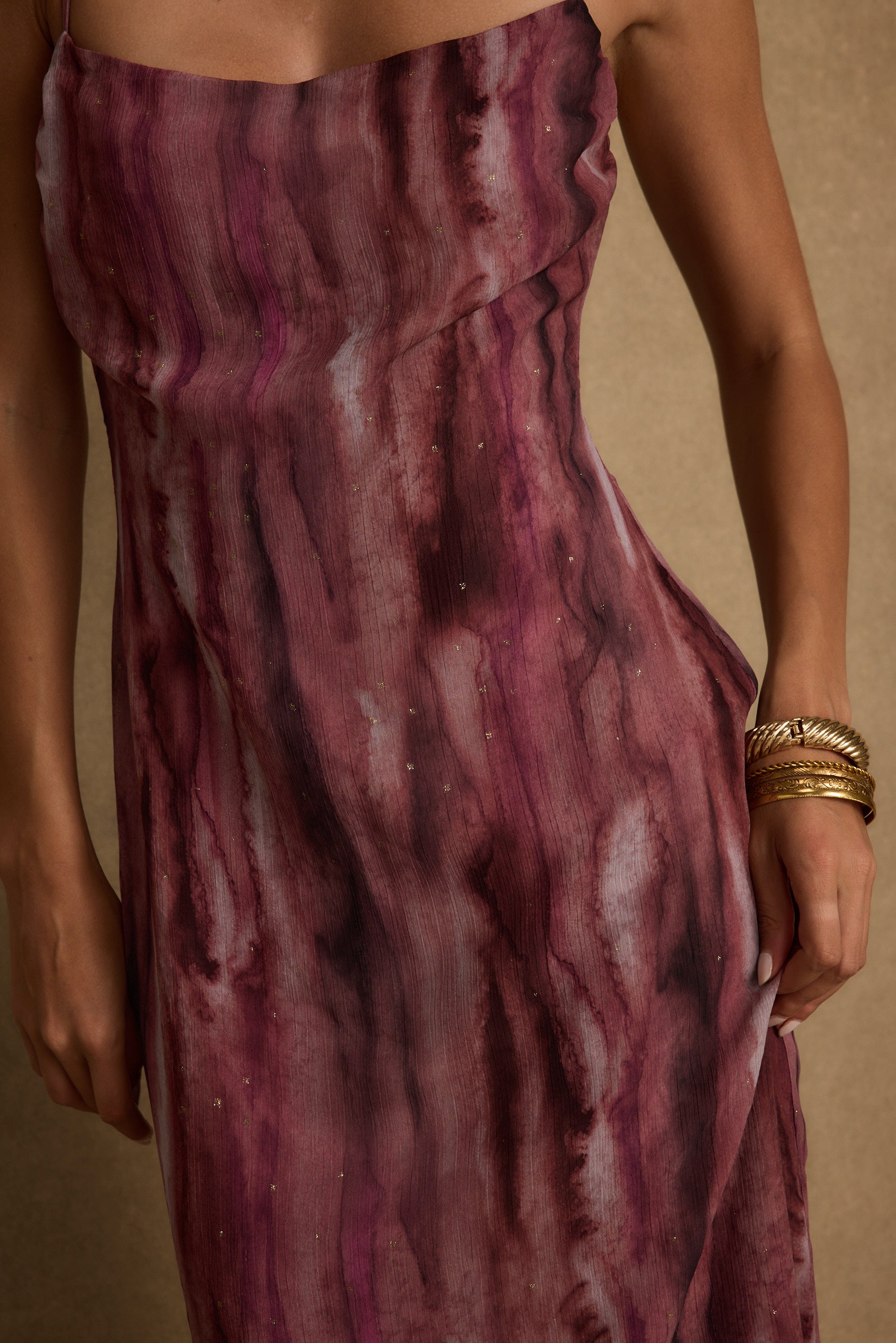 Nerissa Berry Chiffon Maxi Dress