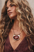 Nina Amber Statement Necklace
