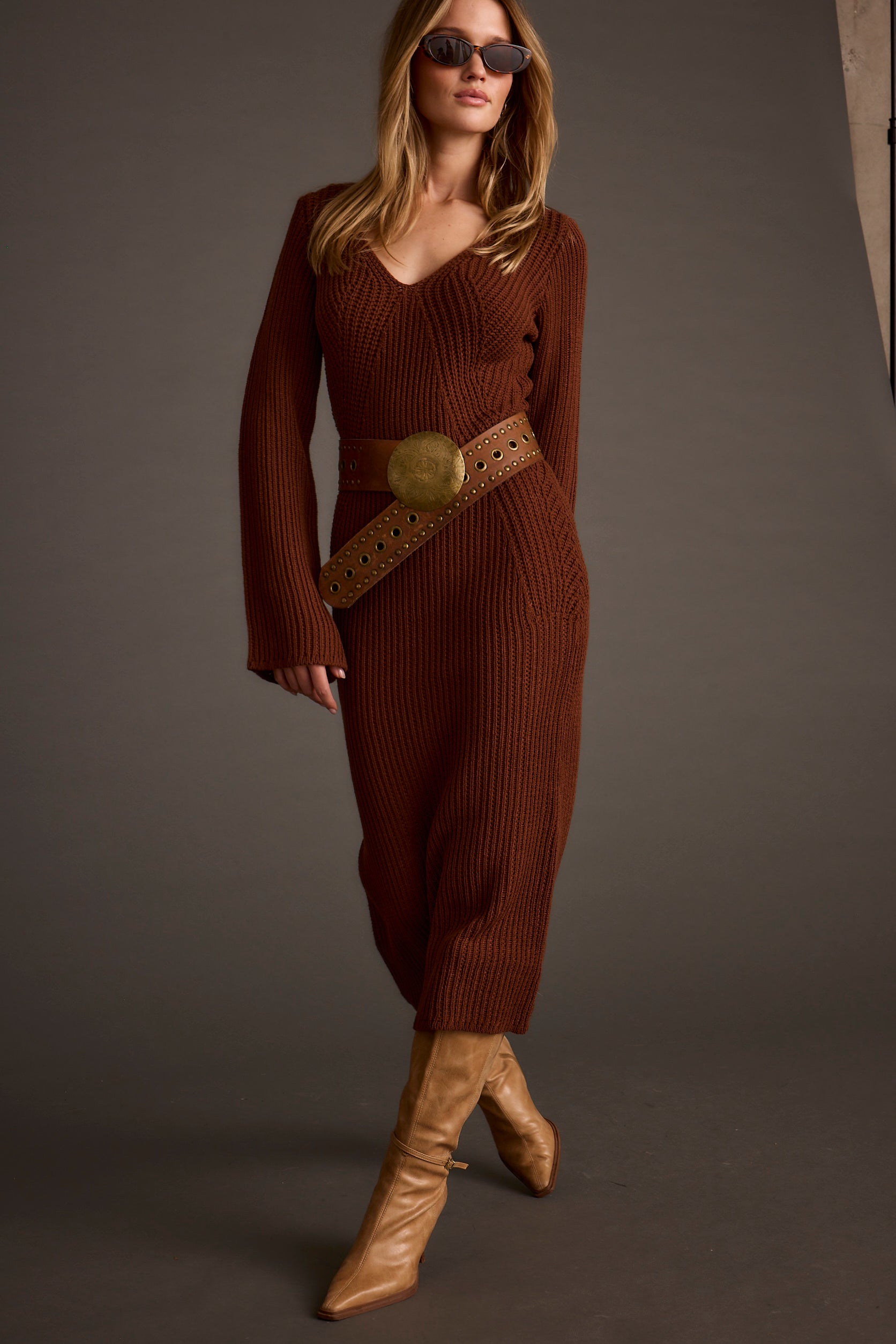 sweater dress design ZOCAVIA Women's High Neck Sweater Dress Fall Knit Pullover Dresses Solid Color Elegant Bodycon Ribbed Knit Midi Dress ArmyGreen S at Amazon Women's Clothing store