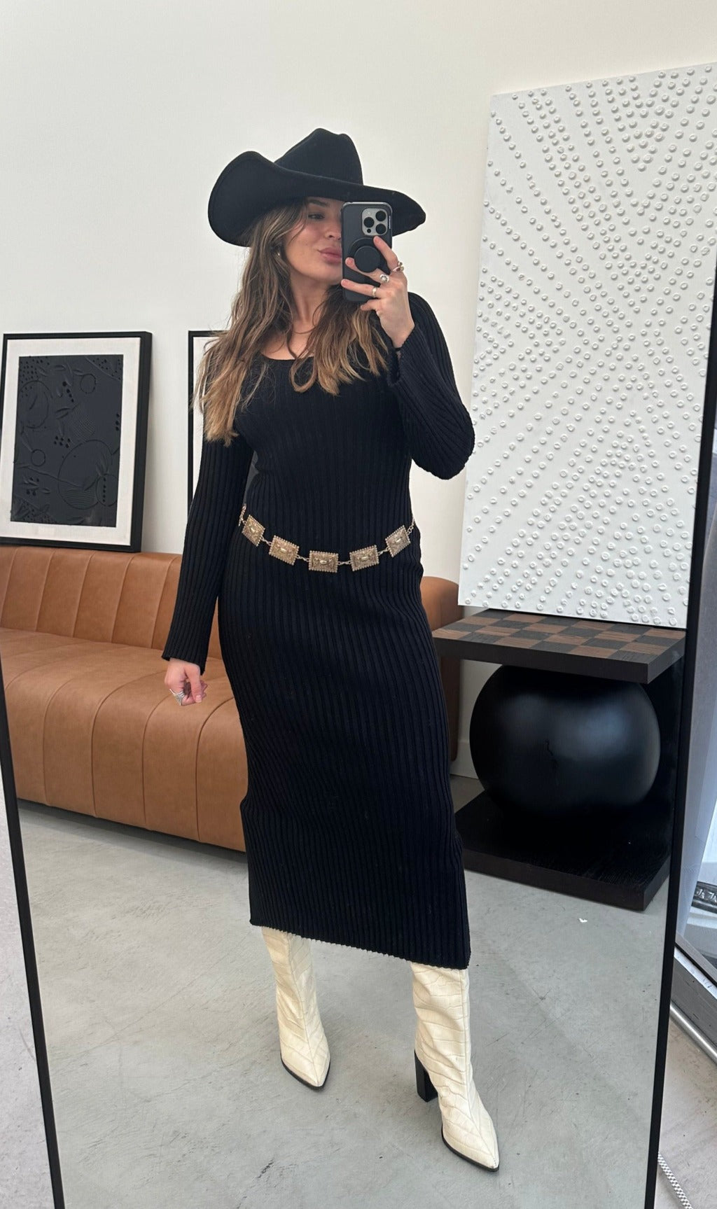 Square Chain Belt