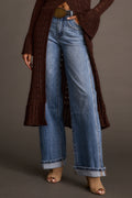 Presley Cuffed Straight Leg Denim