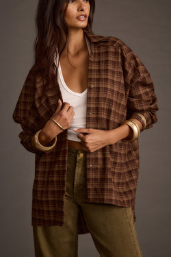 Revere Mocha Plaid Flannel