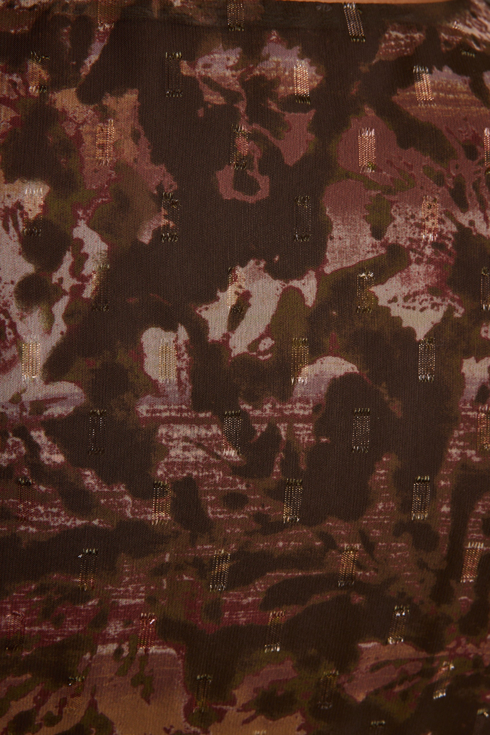 Raindance Floral Long Sleeved Maxi Dress