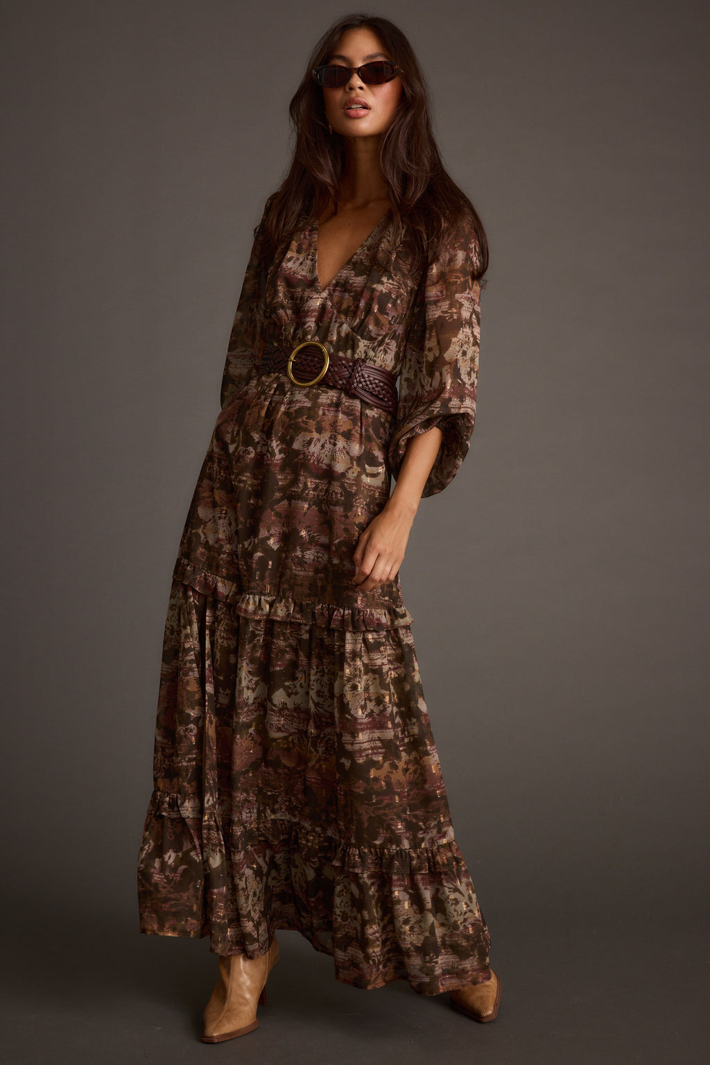 sundance floral paisley maxi dress Raindance Long Sleeved - S Size - Women's Dresses and this dress is Fabric: Beaded Mesh SHEIN Privé Plus Size Color:Red Stripe