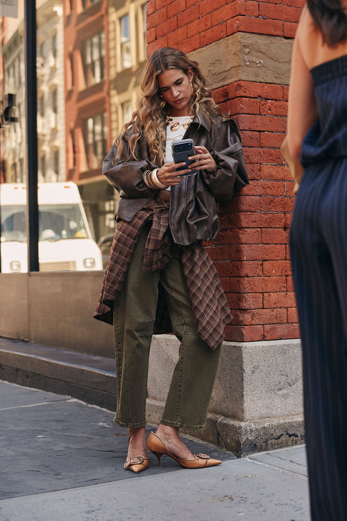 Revere Mocha Plaid Flannel