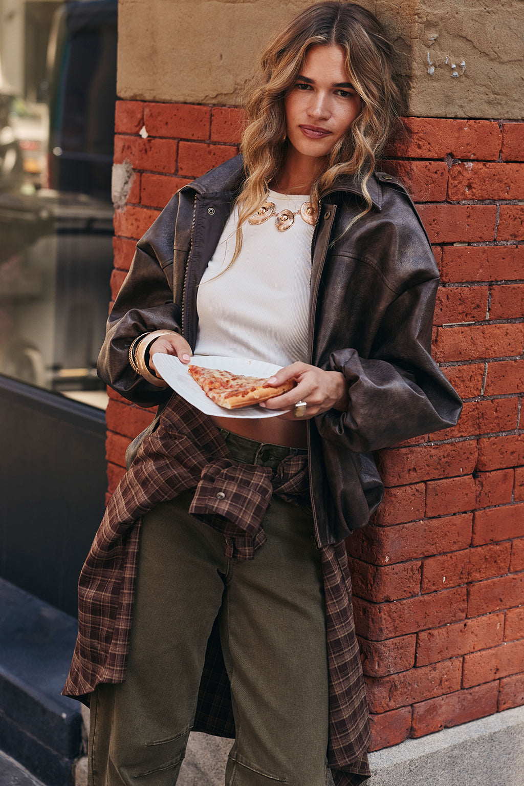 Muse Olive Barrel Jeans
