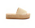 DEL MAR NATURAL PLATFORM SANDAL