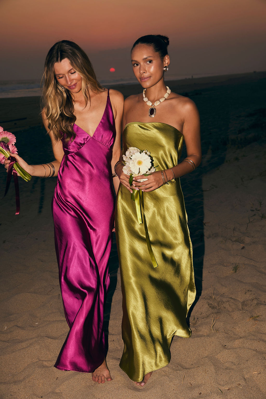 Natalia Chartreuse Strapless Maxi Dress - M Size - Women's Dresses - 12th Tribe Natalia Chartreuse Strapless Maxi Dress - M Size - Women's Dresses - 12th Tribe