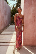 Marisela Berry Maxi Dress