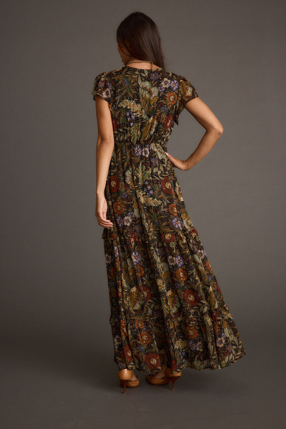 Dress Santi Paisley Sand main image 0