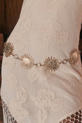 Sunrise Gold Chain Belt