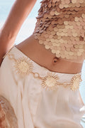 Sunrise Gold Chain Belt