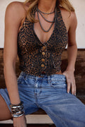 Synn Leopard Vest