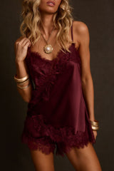 Talavera Mulberry Satin Tank