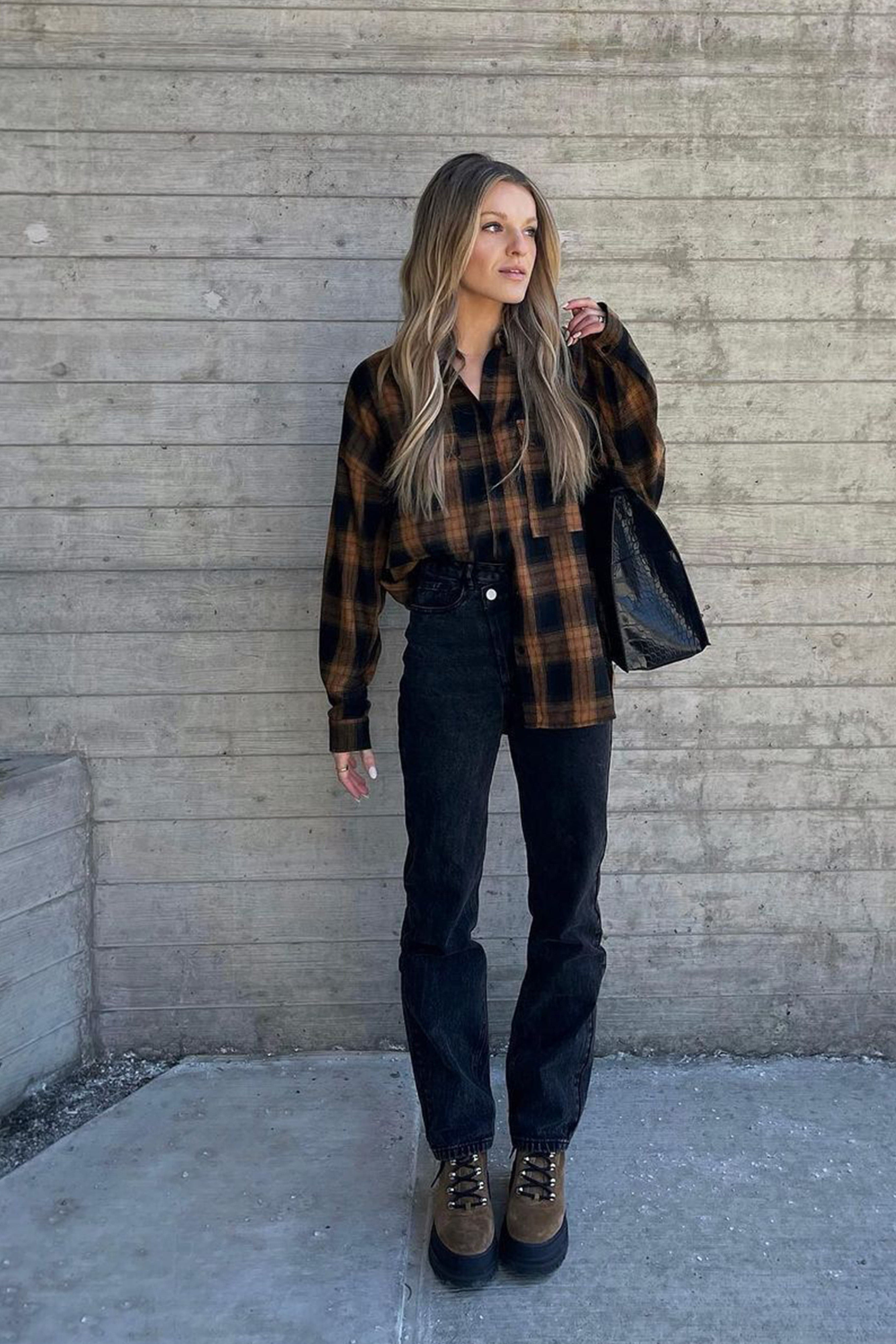 Fireside Mocha Plaid Flannel