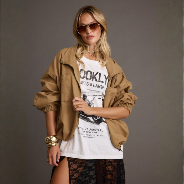 Prosecco White Rosette Frill Maxi Dress