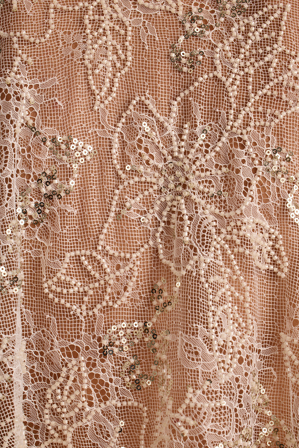Veuve Ivory Fringe Shawl Top