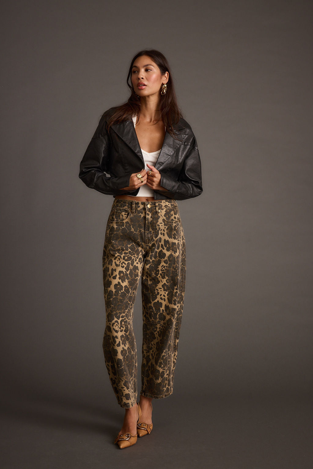 Wilde Black Vegan Leather Jacket