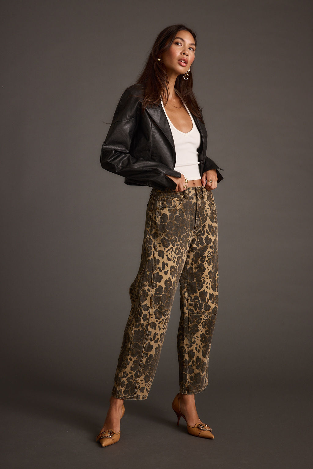 Wilde Black Vegan Leather Jacket