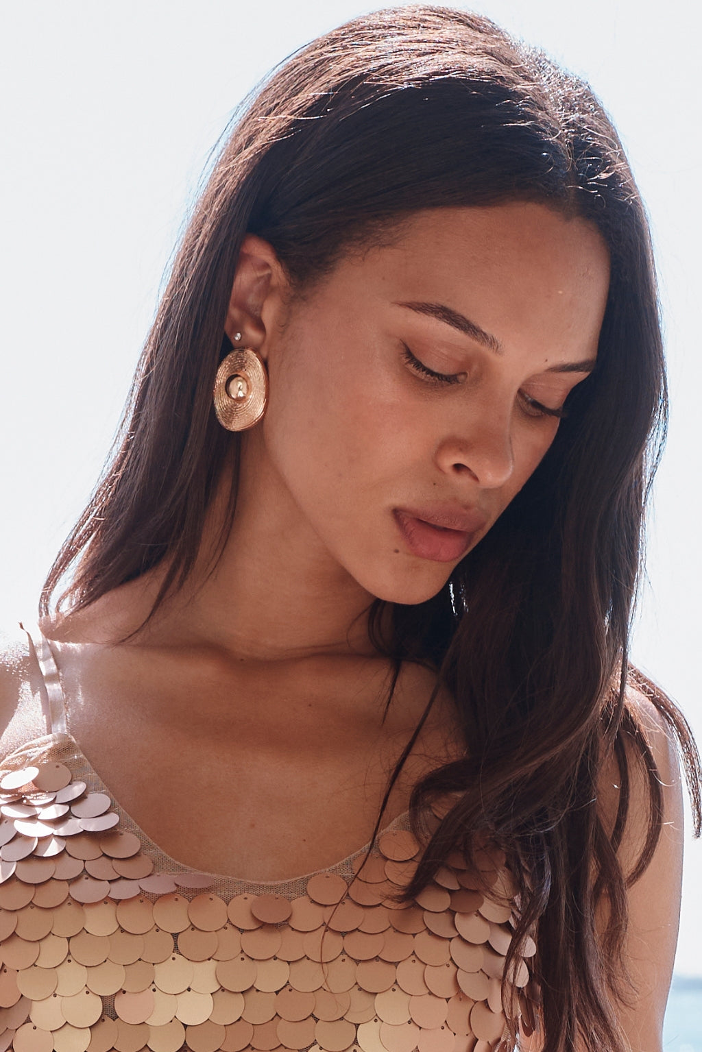 Zenith Gold Earrings | 12th Tribe