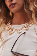 Zenith Gold Statement Necklace