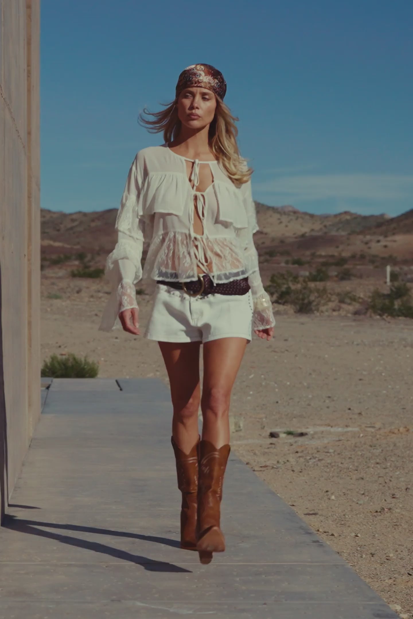 Women's White Studded Denim Shorts | 12th Tribe