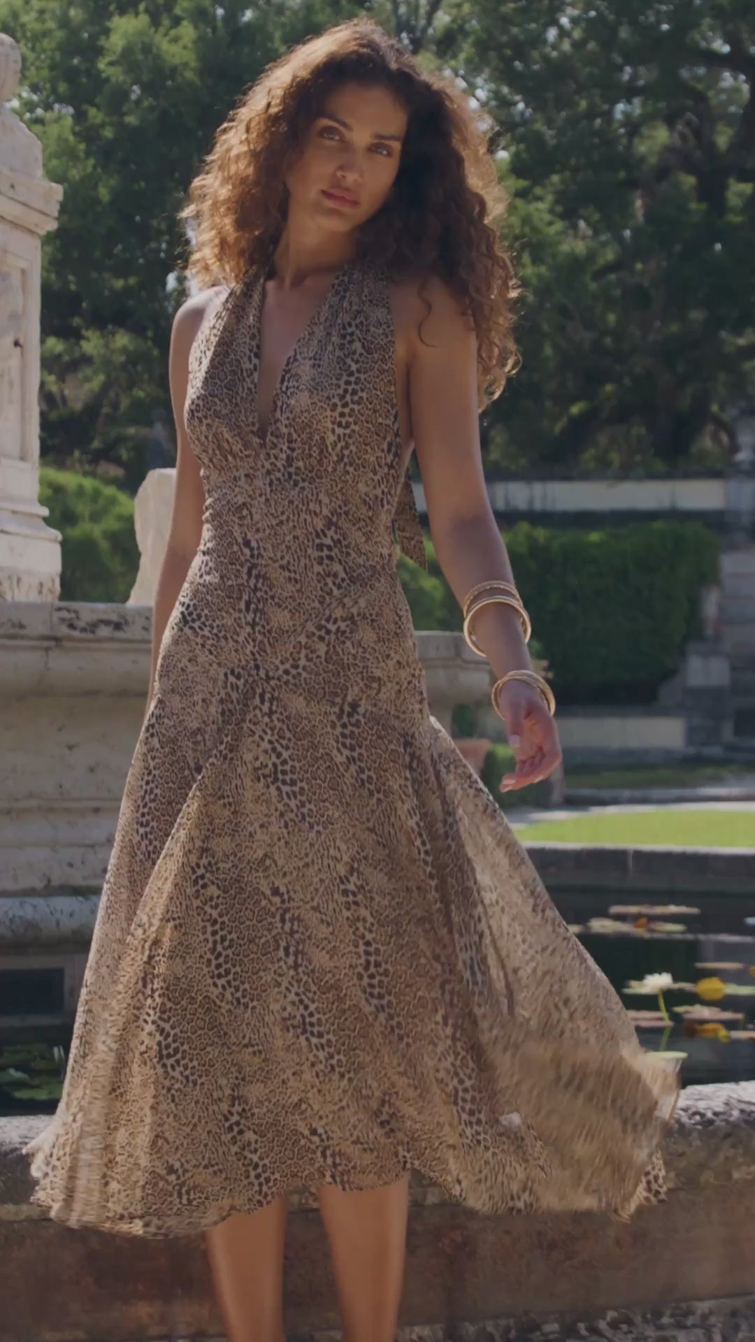 Darcy Leopard Maxi Dress