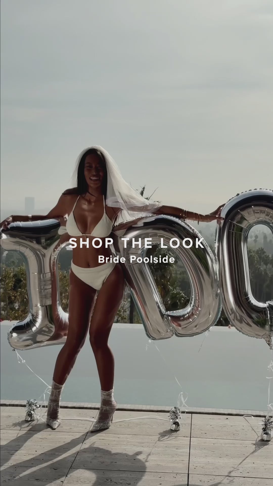 Shop The Look: Bride Poolside