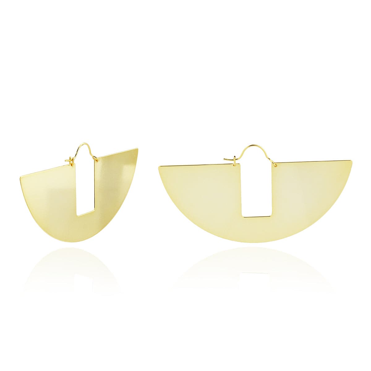 Khloe Gold Statement Earrings