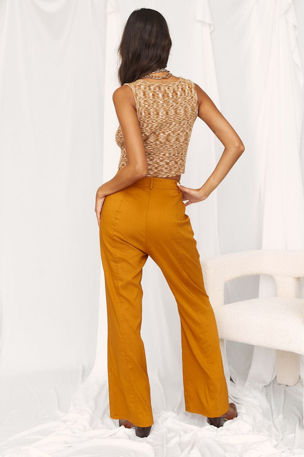 Top Notch Tangerine Trousers