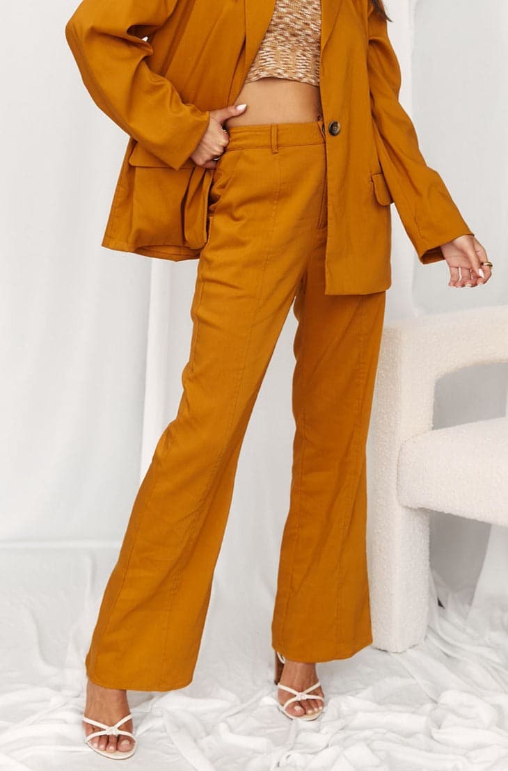 Top Notch Tangerine Trousers