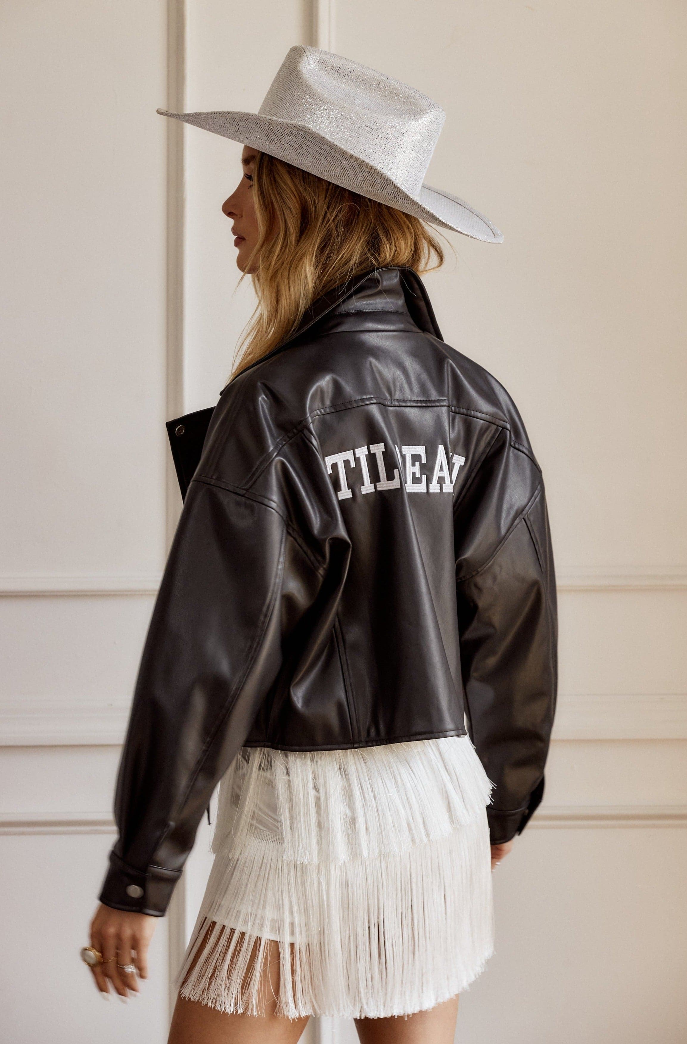 'Til Death Black Vegan Leather Jacket