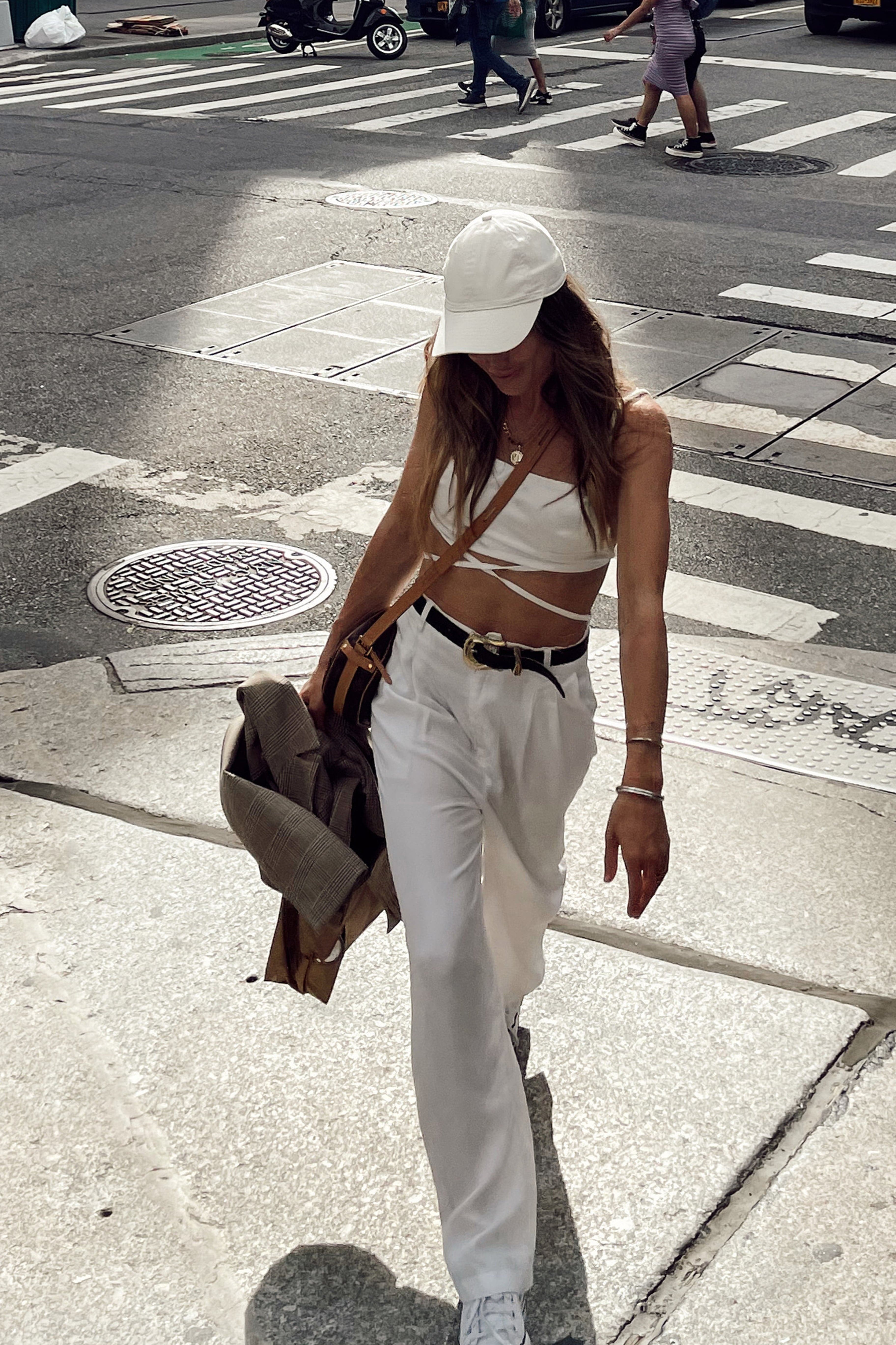 Jaxon White Wide Leg Trousers – 12th Tribe